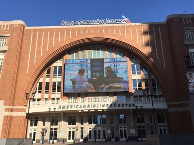 Amy Jumbotron3 Good Morning Texas